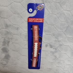 Texas Longhorns Pets First Signature Pro Football Pet Collar Dog Size Small S